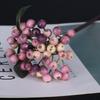 Simulação pequena Berry espuma frutas Natal baga frutas vermelhas mirtilo frutas arranjo de flores em casa acessórios simulação Berry pacote de frutas pequenas