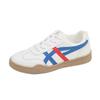 Zapatos Blancos con Cordones Bloques de Color Suela Gruesa Comercio Exterior Invierno 2025 Nuevo Talla Grande Versátiles Zapatos de Entrenamiento Moral Zapatillas Casuales Venta al por Mayor