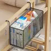 Cesta de pendurar ao lado da cama do dormitório caixa de remédios caixa de armazenamento grande capacidade prateleira de cabeceira suporte de armazenamento de medicamentos para pendurar na cama do dormitório
