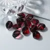 Cuentas de Vidrio Ovaladas de 14 mm Cuentas de Vidrio Rombos Asimétricos Material para Hacer Pulseras y Collares con Cuentas DIY