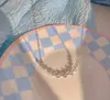 Colar Totalmente Cravejado Feminino Luxo Leve Design de Nicho Senso de Estilo Corrente de Lã Alta Clavícula Nova Moda 2023