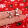 Pendientes de Alce Estilo Metal Simple Cao Shi para Mujer Joyería de Astas Artificiales Navideñas Pendientes Más Vendidos Experto Douyin