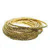 Pulseira elástica europeia e americana feminina cravejada de diamantes corrente de garra de strass de zircônia colorida pulseira de diamante colorida pulseira tennis elástica atacado