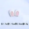 Funda de Teléfono Móvil con Orejas de Gato y Conejo Estéreo de Dibujos Animados Accesorios de Joyería DIY Material para Pasadores de Pelo de Niños Modelado Estéreo