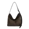 Bolsa tote patchwork de camurça retrô, mais vendida internacionalmente, grande capacidade, estampa de leopardo, adequada para o dia a dia e pode ser carregada como bolsa de ombro ou bolsa transversal