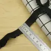 Accesorios de Encaje Elástico de 3m Puños de Falda Escote Dobladillo Pliegues Decorativos DIY Hecho a Mano Borde Elástico