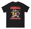 Camiseta de manga corta para hombre estilo americano retro de algodón Ken bean star top para hombre y mujer
