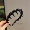 Nueva Diadema Estilo Coreano Diseño de Nicho Enrollada Parte Superior Cranial Alta Exhibición del Cabello Volumen Dentada Antideslizante Acabado del Cabello Diadema Accesorios para el Cabello