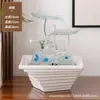 Ornamento Moderno Minimalista de Água Corrente Atraindo Riqueza Fonte de Água Circulante Interna Umidificador Recepção de Empresa Mesa Feng Shui Roda Atraindo Riqueza