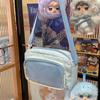 Bolsa Pequeña con Forma de Estrella de Cinco Puntas para Snacks, Estilo Anime Japonés, Bolsa Transparente con Forma de Barra de Grano, Bolso Cruzado Pequeño de un Solo Hombro para Mujer, Bolso de Mujer