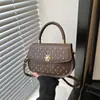 Comércio Exterior Estilo Europeu e Americano Studded com Strass Texturizado 2026 Simples Tendência Moda Minimalista Bolsa Transversal de Mão Ombro Pequena Quadrada