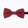 Corbata de Lazo para Hombre Estilo Británico Nueva Padrinos Nudo Traje de Boda Camisa Formal Rojo Negro Azul Corbata de Lazo de Alta Gama para Mujer