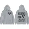 Amo Mi Vida, Soy un Fan de las Sudaderas Fuertes, Merchandising de la Gira en Vivo 2025 de Robbie Williams