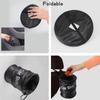 Cubo de Basura para Coche Carbin Listo de Fábrica Cubo de Basura para Coche Plegable Cubo de Almacenamiento Redondo Bolsa de Almacenamiento para Coche
