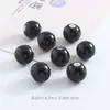14mm Contas de Cerâmica Esmaltada Flor DIY Acessórios para Joias Contas Soltas com Furo Grande Material Tecido à Mão Contas de Cerâmica Lote Solto
