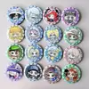 Broche de Lata para Menina Periférica da Quinta Personalidade Refletivo Duplo Flash 58mm