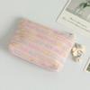 Porta-moedas, bolsa pequena e fofa para cosméticos, fones de ouvido para estudantes, bolsa para armazenamento de batom, bolsa pequena portátil para maquiagem para meninas