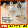 Pingente Chaveiro para Armazenamento de Pelos de Pet, Chaveiro Criativo com Alto Valor Estético, Pingente Bola de Pelo de Gato com Casca Transparente, Em Estoque