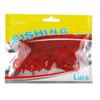 Isca Luya Isca Centopeia Simulada 3,5 cm Isca Falsa Minhoca Vermelha Atraindo Pesca Marítima Carpa Crucian Cheiro de Peixe Isca Macia 100 Peças por Saco