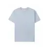 Camiseta Masculina Branca com Caimento Solto, Ombros Caídos, Tendência de Rua Verão, Algodão Puro, Manga Curta, Pesada, Personalizável