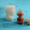 Molde de silicone para vela DIY Retrato Ocidental David e outros ornamentos de molde para aromaterapia BK8113-8114 8116