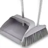 Conjunto de Vassoura e Pá de Lixo, Conjunto de Vassoura Única Dobrável, Vassoura, Mop, Conjunto de Três Peças, Vassoura Mágica, Vassoura de Silicone