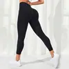 Calça de Yoga Feminina Estilo Europeu e Americano Transfronteiriça, Calça Fitness de Treino Elástica de Cintura Alta Levanta Bumbum, Calça Esportiva Cropped de Primavera e Verão para Uso ao Ar Livre