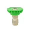Boquilla de Conexión Rápida de 1/4 Pistola de Agua para Lavado de Autos de Alta Presión Máquina de Limpieza en Forma de Abanico Pistola de Agua para Lavacoches Boquilla de 5 Colores 7 Colores