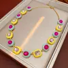 Set de Collar y Pendientes Flor de Diamante Vintage de Segunda Mano Lujo Accesible Cadena Alta para Clavícula Collar Estilo Palacio para Mujer