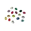 6*8 Uña de Huevo de Paloma Diamante Flash Multifacético Ovalado Punta Inferior Diamante K9 Joyería de Uñas Portátil Wholesale