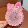 Pegatinas para Uñas Infantiles Pegatinas de Kuromi Nuevas Pegatinas de Arte para Uñas de Niña Pequeña Pegatinas de Dibujos Animados para Bebé Impermeables Ecológicas Pegatinas Juguetes