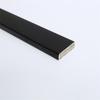 Rodapié de Madera Maciza Línea Plana de Pino Línea de Piso Piso Línea de Cintura Blanca Negra Gris de Madera Línea Decorativa de Madera