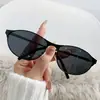 Gafas de Sol Deportivas de Exterior Europeas y Americanas Gafas de Sol Futuristas Y2K de Gama Alta para Mujer Gafas a Prueba de Viento Gafas de Ciclismo para Hombre