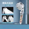Cabezal de Ducha Potenciador de Iones Negativos Baño con Presión Filtro de Ducha Universal para el Hogar Set Potenciador Alto