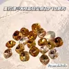 Outono e Inverno Mais Vendidos Diamante de Vidro Imitação K9 Maillardka 10mm Quadrado Gordo Fundo Pontiagudo Diamante Acessórios para Nail Art