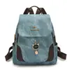 Mochila Transfronteiriça 2026 Novo Estilo Versátil Fashionável Mochila Feminina Couro Macio Grande Capacidade Bolsa de Viagem Lazer Atacado