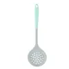 Espátula de silicone Colher de sopa Escorredor Pegador de pó Utensílios de cozinha antiaderentes Conjunto de 5 peças Pá para refogar Pá de silicone Utensílios de cozinha