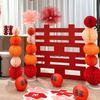 Columna de nido de abeja con forma de bola de nido de abeja para decoración de bodas, fiestas de cumpleaños y compromisos, ideal para bodas y fiestas.