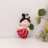 Souvenirs Turísticos Decorativos Culturales y Creativos de Xi'An Luoyang, Dulces de Estilo Antiguo, Brocado Pequeño, Tendencia Nacional, Imanes de Refrigerador Magnéticos de Dama de la Dinastía Tang