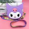 Bolsa Linda para Niñas, Bolso Cruzado de Hombro, Monedero, Bolso de Silicona Creativo para Niños, Bolso de Princesa de Dibujos Animados para Niñas