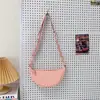 Bolsa Compacta e Leve de Dumpling para Mulheres 2025, Bolsa Transversal Doce e Moderna para Meninas, Bolsa de Ombro Versátil Casual Bolsa de Dumpling