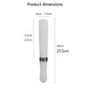 Amazon transfronterizo 15 colores stick luminoso atmósfera de concierto animar palo fluorescente control central soporte palo de flash al por mayor