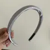 Novo Estilo Simples Versátil para Todas as Ocasiões Prendedor de Cabelo Prensado Faixa de Cabeça para Lavar o Rosto na Parte Superior da Cabeça para Mulheres