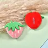 Broches de Peluche Accesorios Muñeca Pequeña Colgante de Peluche Dibujos Animados DIY Fresa Linda Accesorios para Ropa Bolso Accesorios para Ropa