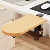 Soporte de Brazo para Computadora Reposamanos Tablero de Extensión de Escritorio Almohadilla para Muñeca Tablero de Extensión de Mesa Reposabrazos para Codo Reposapalmas Tablero de Soporte Plegable