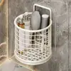 Suporte de Pente para Banheiro, Rack Multifuncional de Parede para Escova de Dentes e Pasta de Dente, Organizador de Armazenamento de Parede para Banheiro