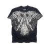 Camiseta Retro Y2K Nueva Harajuku Hip-Hop Cuello Redondo Camiseta de Manga Corta para Hombre y Mujer Top Gótico Streetwear