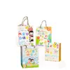 6.1 Bolsa de Regalo para el Día del Niño Bolsa Tote Pequeña Bebé Estudiante Jardín de Infancia Bolsa de Regalo para Niños Dibujos Animados Regalo