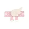 Bolsa linda y femenina en forma de corazón hebilla de expansión alas de estrella de felpa correa decorativa para estudiantes, piezas de accesorios DIY al por mayor
