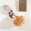 Pingente de Boneca de Pelúcia Folha de Bordo Tendência Ins para Celular, Lanyard, Pingente de Bolsa, Corrente Curta para Pendurar Polaroid para Mulheres
